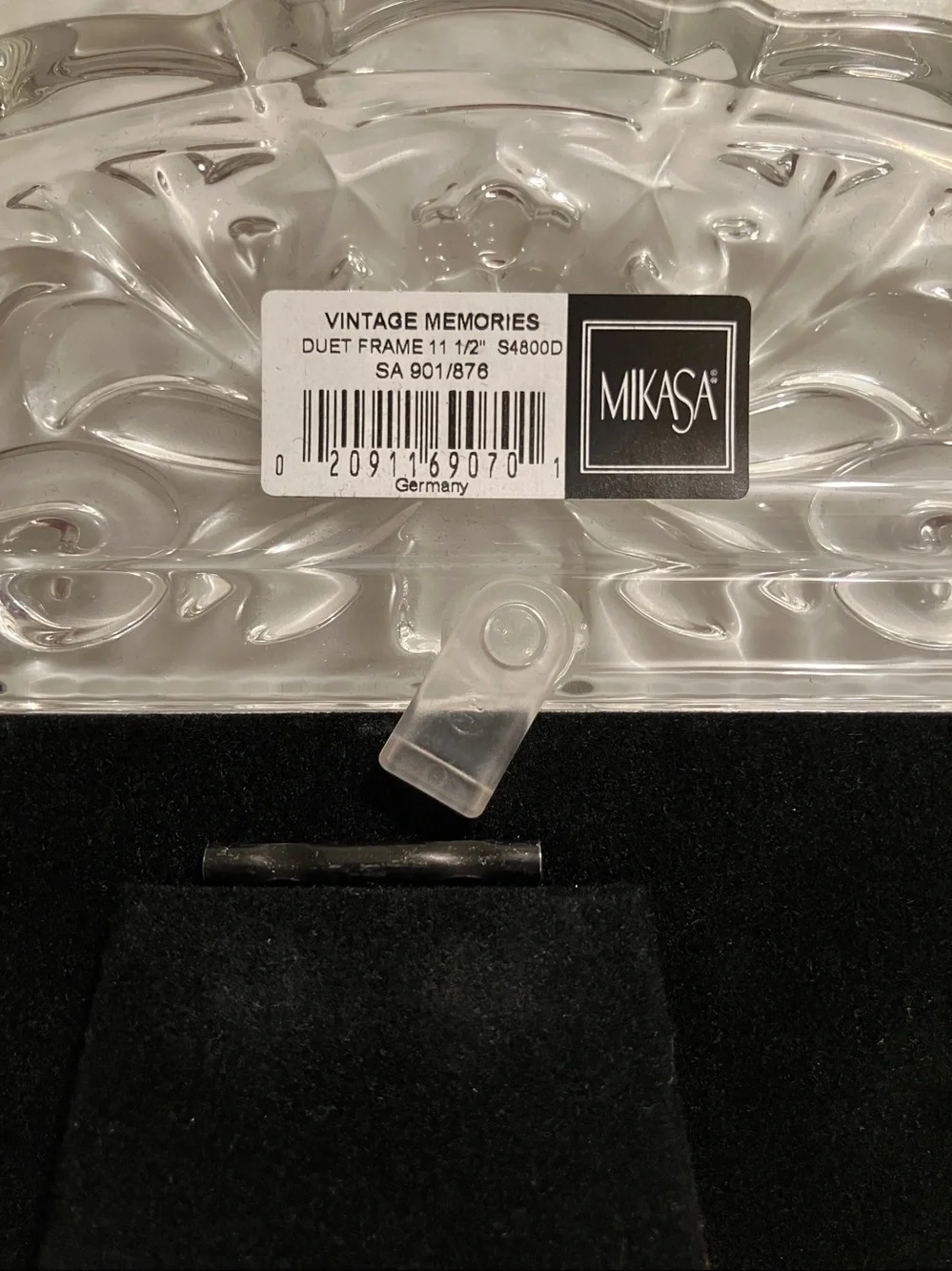 Mikasa crystal frame